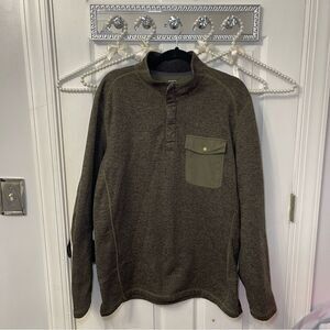 Men's Olive Green Pullover Shirt REI